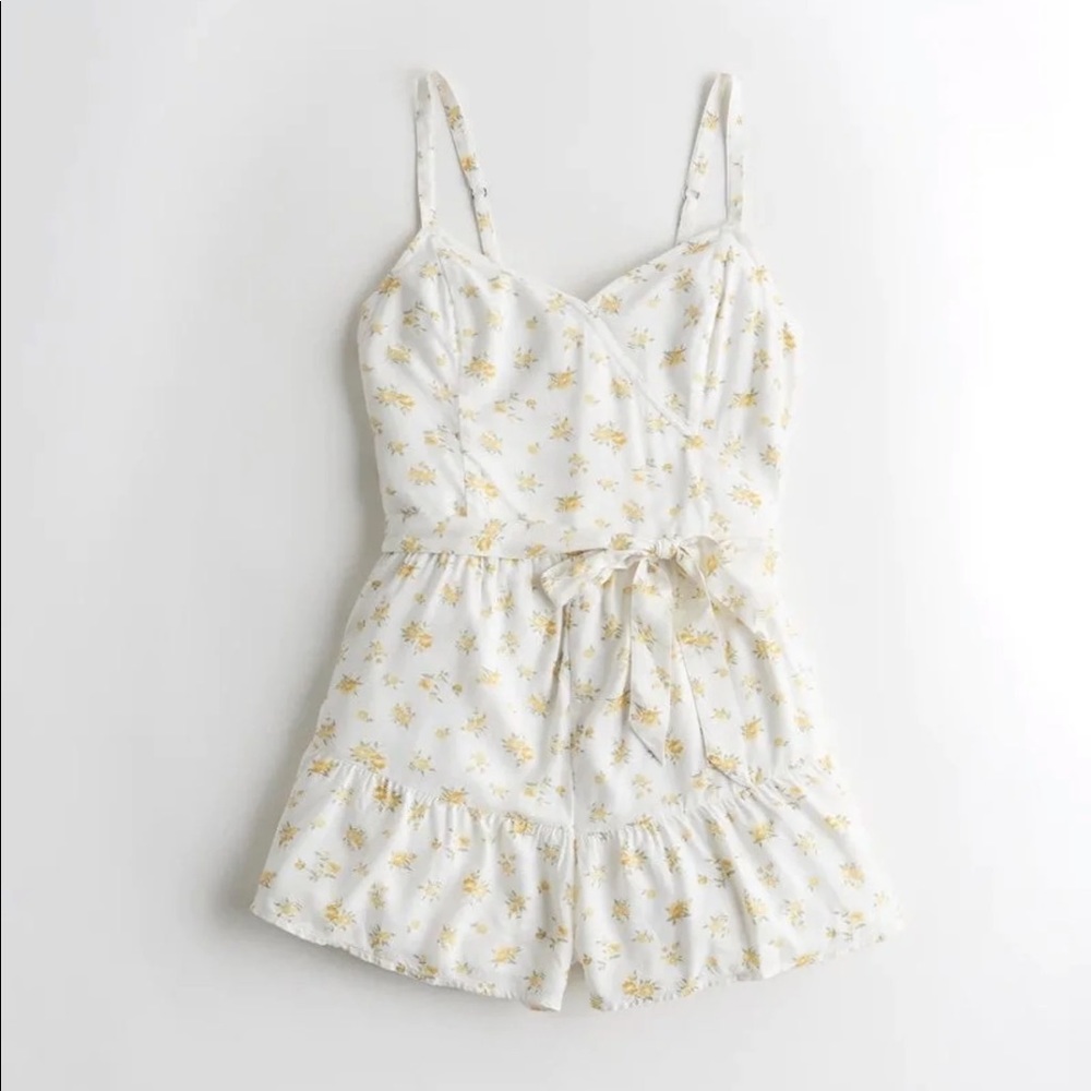 Hollister Floral Romper